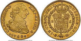 Charles III 2 Escudos 1788/74 M-M MS62 NGC, Madrid mint, KM417.1a. Unlisted overdate. HID09801242017 © 2024 Heritage Auctions | All Rights Reserved