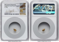 Republic gold "S.S. Central America" California Gold Rush Nugget of 0.39gm NGC, 0.39gm. Salvaged from the "S. S. Central America" (sunk in 1857 off No...