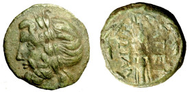 EPIRO (Repubblica) (ca 148-50 aC) Æ 21mm. Testa laur. di Zeus Dodonaeus a sn. R/ AΠEI PΩTAN, Fulmine in corona. Franke 650-654; SNG Cop. 128 (g. 5.42)...