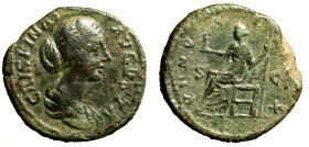 CRISPINA (moglie di Commodo) Asse. Busto diad. a ds. R/ Venus Felix seduta a sn. RIC 686; C. 41. (g. 11,17, mm 26) +BB