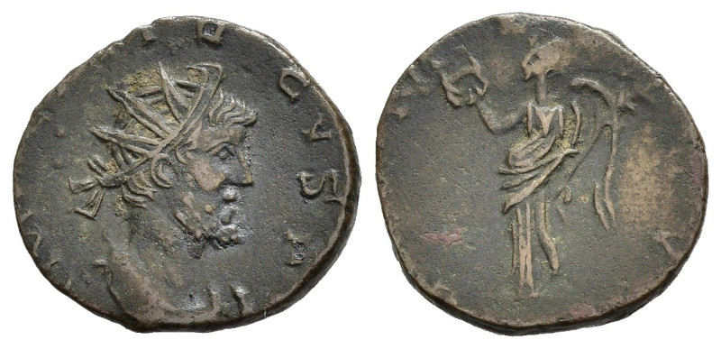 TETRICO I (271-274). Imitazione coeva. Antoniniano. MI (1,84 g). D/ IMP C TETRIC...