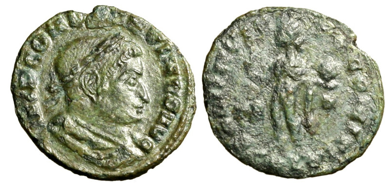 COSTANTINO I (307-337) Follis ridotto per Lugdunum (315-316) IMP CONSTANTINVS AV...