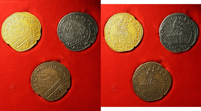 FANO - Riproduzione commemorativa del Circolo Filatelico Numismatico G. Castella...