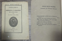 A.A.V.V. - Periodico di numismatica e sfragistica per la storia d'Italia , diretto dal March. Carlo Strozzi. Firenze, 1872; anno IV (fascicolo V). Ind...