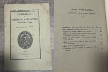 A.A.V.V. - Periodico di numismatica e sfragistica per la storia d'Italia , diretto dal March. Carlo Strozzi. Firenze, 1872; anno IV (fascicolo VI). In...