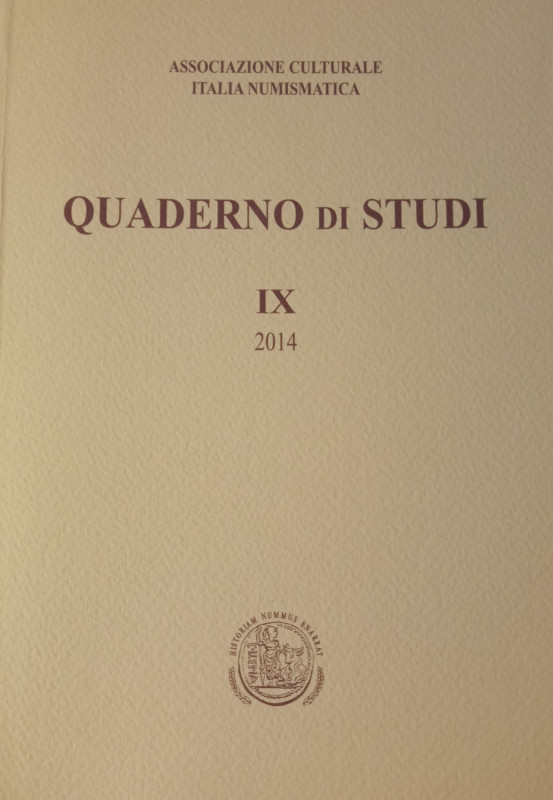 AA.VV., Quaderno di Studi - IX, Cassino 2014