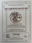 Circolo Numismatico “Mario Rasile” Quaderno di studi XXXII, Formia, Marzo-Aprile 1999 . La riforma del calendario del 46 A.C. E l'eta' di Giulio Cesar...