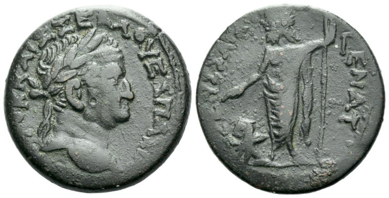 Egypt, Alexandria Vespasian, 69-79 Hemidrachm circa 76-77 (year 9), Æ 26.00 mm.,...