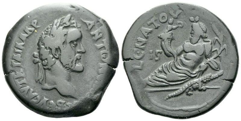 Egypt, Alexandria Antoninus Pius, 138-161 Drachm circa 145-146 (year 9), Æ 33.30...