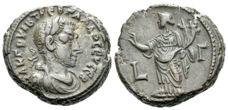 Egypt, Alexandria Trebonianus Gallus, 251-253 Tetradrachm circa 252-253 (year 3)...