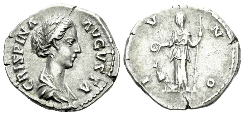 Crispina, wife of Commodus Denarius Rome circa 180-183 or later, AR 18.00 mm., 2...