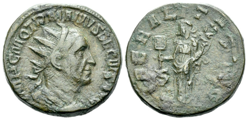 Trajan Decius, 249-251 Dupondius Rome circa 249-251, Æ 24.00 mm., 10.03 g.
Radi...