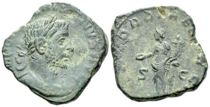 Gallienus, 253-268 Sestertius Rome circa 254-255, Æ 27.00 mm., 15.28 g.
Laureat...