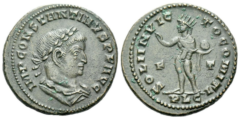 Constantine I, 307-337 Follis Lugdunum circa 314-315, Æ 32.00 mm., 6.33 g.
Laur...