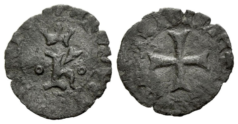 Napoli, Carlo III di Durazzo, 1382-1386 Denaro 1382-1386, billon 13.00 mm., 0.27...