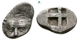 Cimmerian Bosporos. Pantikapaion circa 480-470 BC. Obol AR