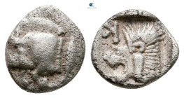 Mysia. Kyzikos circa 525-475 BC. Obol AR