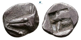 Mysia. Kyzikos circa 500 BC. Hemiobol AR