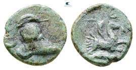 Mysia. Lampsakos circa 400-200 BC. Bronze Æ
