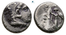 Mysia. Pergamon circa 310-282 BC. Diobol AR