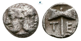 Troas. Tenedos circa 500-400 BC. Obol AR