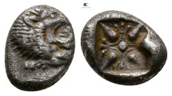 Ionia. Miletos circa 525-475 BC. Diobol AR