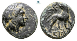 Ionia. Miletos circa 350-190 BC. Bronze Æ