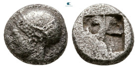Ionia. Phokaia circa 521-478 BC. Diobol AR