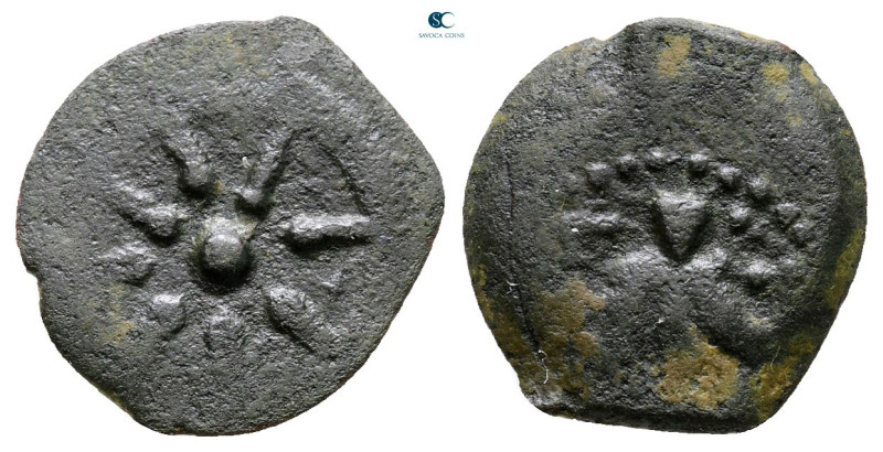 Judaea. Jerusalem. Hasmoneans. Alexander Jannaios (Yehonatan) 103-76 BC. 
Pruta...