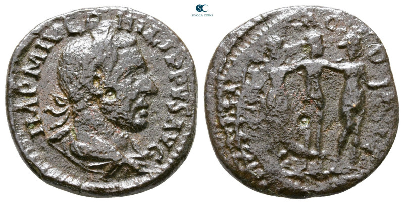 Thrace. Deultum. Philip I Arab AD 244-249. 
Bronze Æ

21 mm, 4,87 g



Fi...