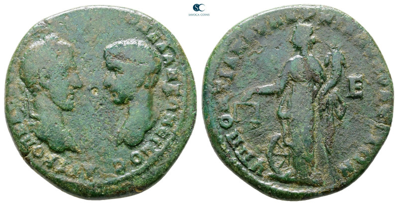 Moesia Inferior. Marcianopolis. Macrinus with Diadumenian as Caesar AD 217-218. ...