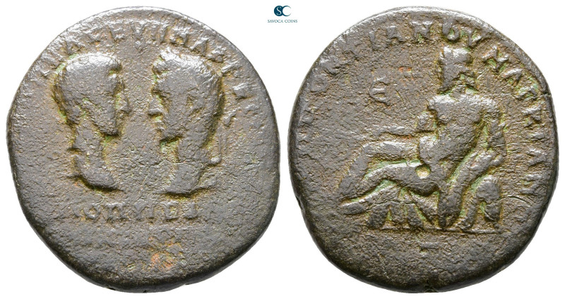 Moesia Inferior. Marcianopolis. Macrinus with Diadumenian as Caesar AD 217-218. ...