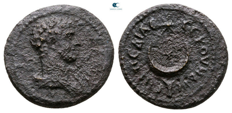 Phrygia. Eukarpeia. Pseudo-autonomous issue AD 117-161. Pedia Secunda, epimeleth...