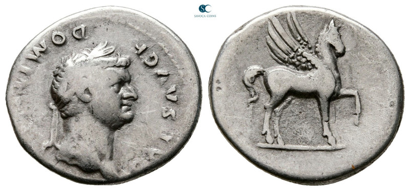 Domitian as Caesar AD 69-81. Rome
Denarius AR

19 mm, 3,20 g



Nearly Ve...