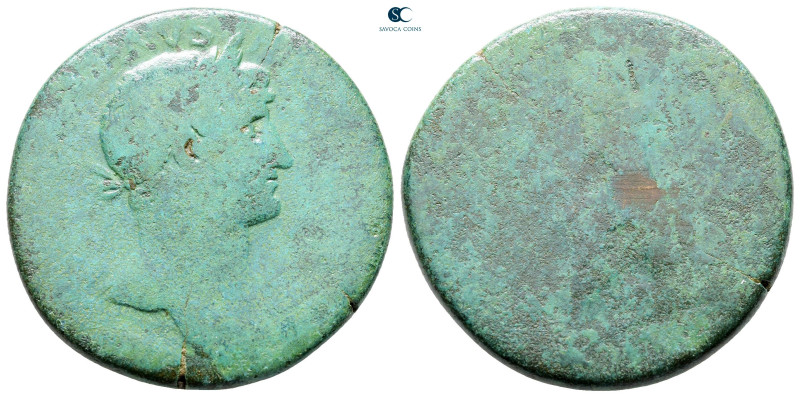 Hadrian AD 117-138. Rome
Sestertius Æ

32 mm, 23,89 g



Fine