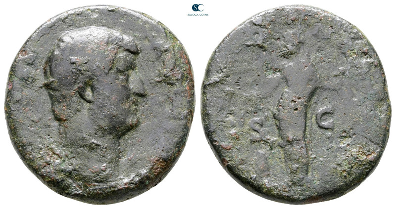 Hadrian AD 117-138. Rome
As Æ

25 mm, 10,53 g



Fine