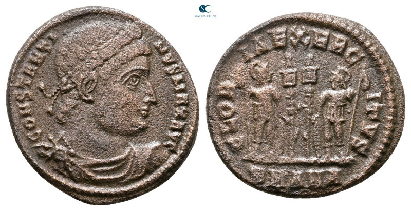 Constantine I the Great AD 306-337. Antioch
Follis Æ

18 mm, 2,58 g



Ve...