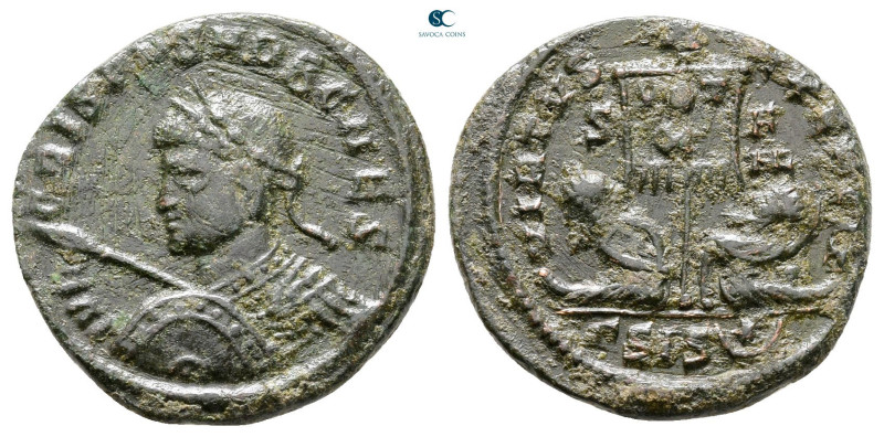 Crispus, as Caesar AD 316-326. Siscia
Follis Æ

20 mm, 3,03 g



Nearly V...