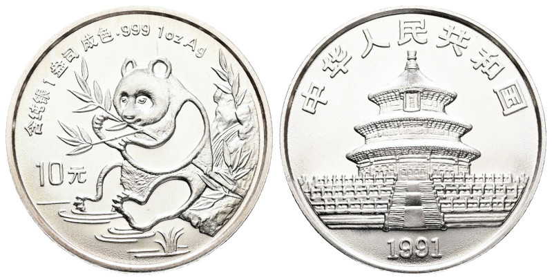 China. AD 1991. Panda
10 Yuan

 mm, 31,1 g



Mint State