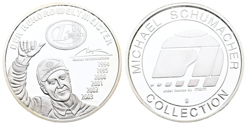 Germany. AD 2003. Michael Schumacher
Medal

 mm, 28,6 g



Proof