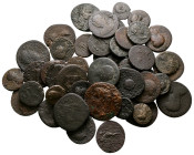 Lot of ca. 46 roman provincial bronze coins / SOLD AS SEEN, NO RETURN!Good Fine