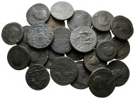 Lot of ca. 24 large roman provincial bronze coins / SOLD AS SEEN, NO RETURN!Good Fine