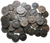 Lot of ca. 46 roman bronze coins / SOLD AS SEEN, NO RETURN!
Very Fine