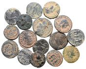 Lot of ca. 16 late roman bronze coins / SOLD AS SEEN, NO RETURN!
Very Fine