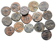 Lot of ca. 16 late roman bronze coins / SOLD AS SEEN, NO RETURN!
Very Fine