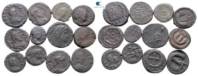 Lot of ca. 12 late roman bronze coins / SOLD AS SEEN, NO RETURN!
Very Fine