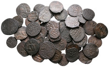 Lot of ca. 50 islamic bronze coins / SOLD AS SEEN, NO RETURN!Very Fine