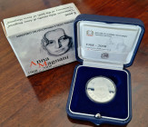 Euro. Repubblica Italiana. 5 Euro 2008. Ag. Anna Magnani. In confezione Originale. Proof. (FF)