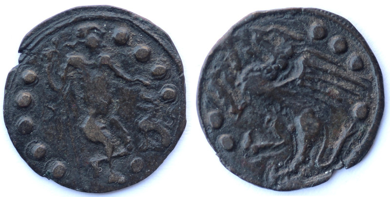 Tessere Mercantili. Firenze. Leone di San Marco - Androclo. Peso gr. 3,49. Diame...