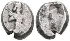Persia - Lydia, Achaemenid Empire, Persian Imperial Coinage, Darius I, (521-486 B.C.), silver siglos, issued 500-485 B.C., obv. king as bearded archer...